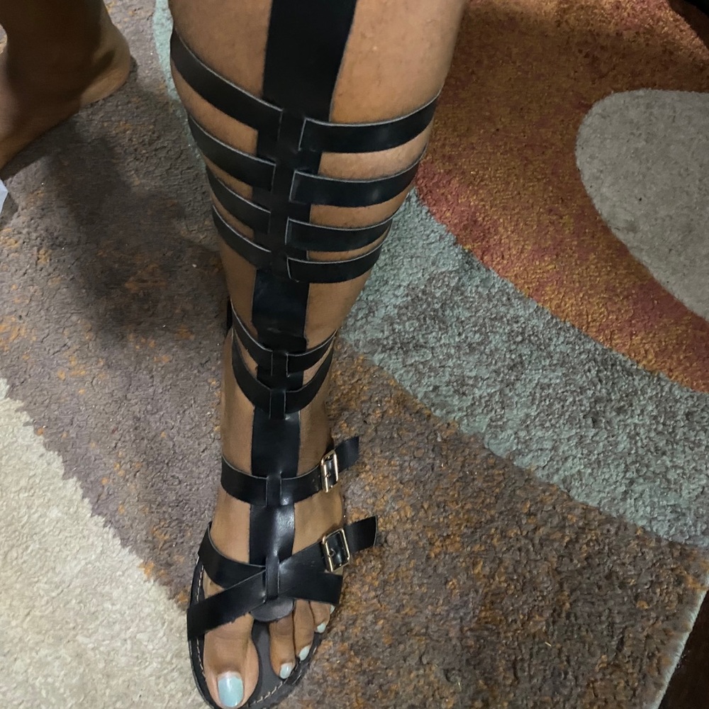 Gladiator flat sandal boot